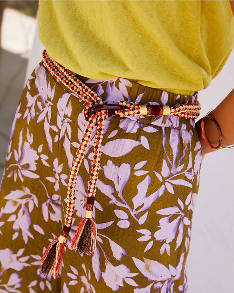 Tara Belt in Chenille and Lurex-Momoni-Mercantile Portland