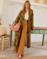 Carmen Coat in Printed Creponne-Momoni-Mercantile Portland