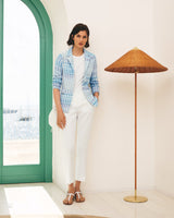 Maia Houndstooth Blazer-Amina Rubinacci-Mercantile Portland