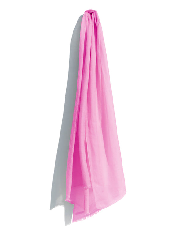Cashmere Whisper Featherweight Scarf in Rose-Meg Cohen-Mercantile Portland