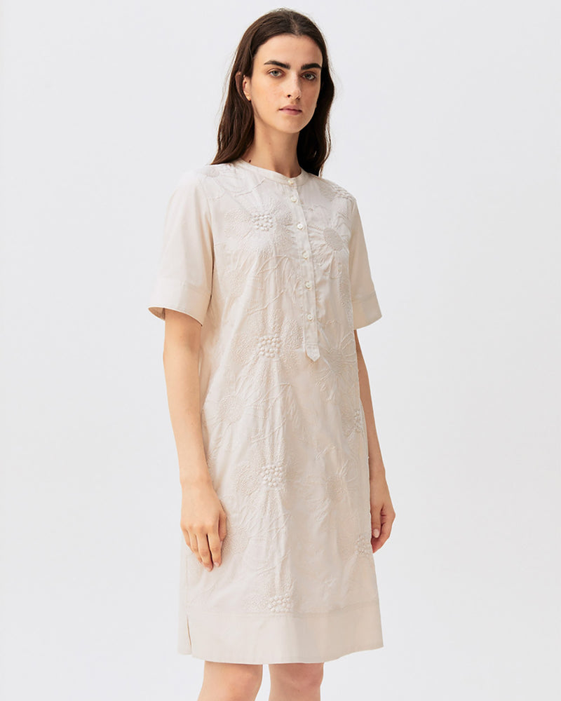 Embroidered Polo Shirt-Dress-Rosso35-Mercantile Portland