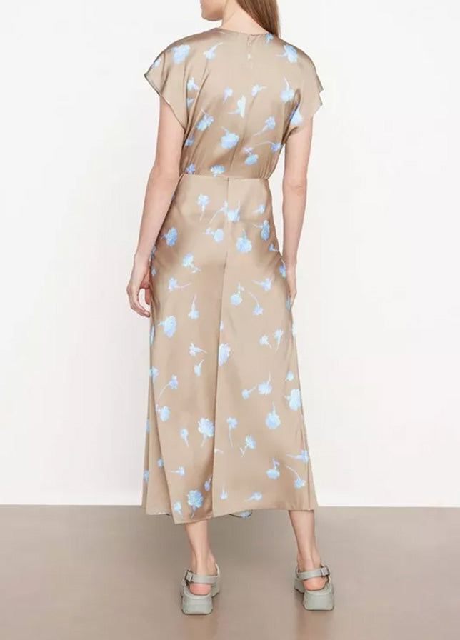 Sea Carnation Cap Sleeve Dress-Vince-Mercantile Portland