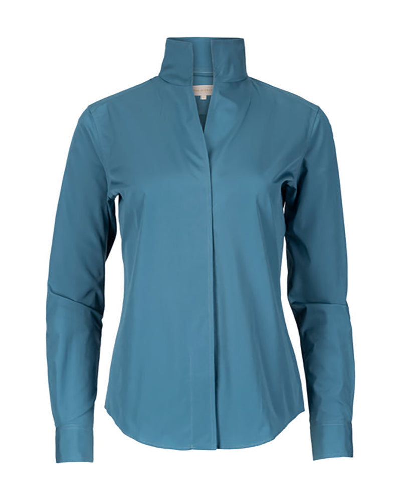 Signature Shirt: Peacock-Sarah Alexandra-Mercantile Portland