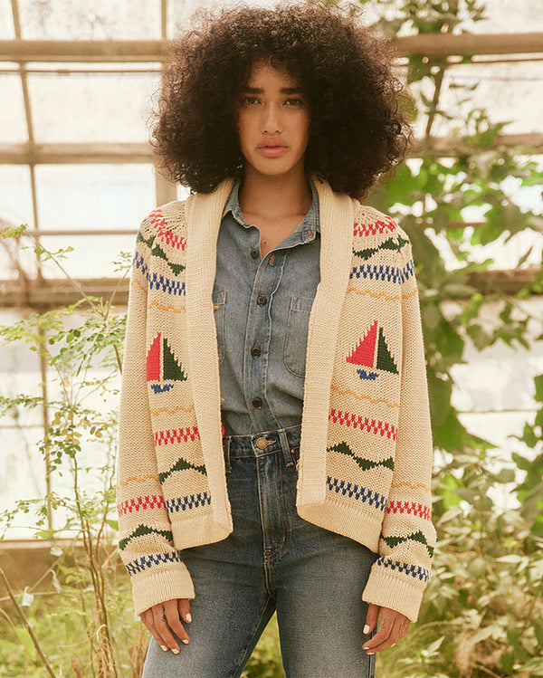 The Sailboat Lodge Cardigan.-The GREAT.-Mercantile Portland