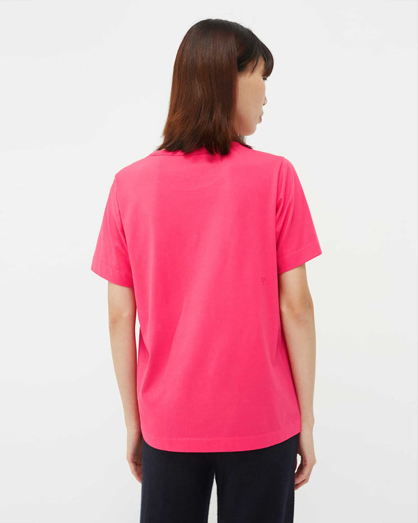 SmileyWorld® Pink Kindness Cotton T-Shirt-Chinti & Parker-Mercantile Portland