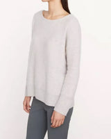 Cashmere Banded Boat Neck Sweater-Vince-Mercantile Portland