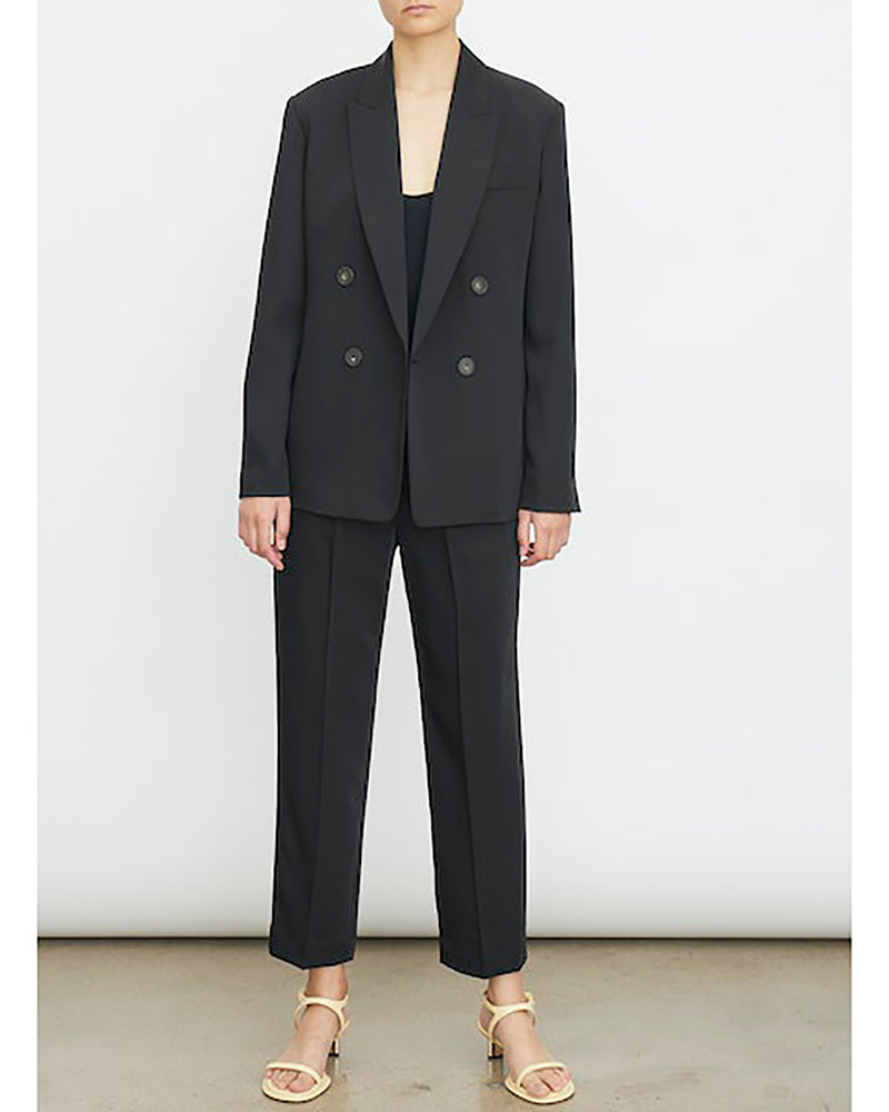 Crepe Suiting Blazer-Vince-Mercantile Portland