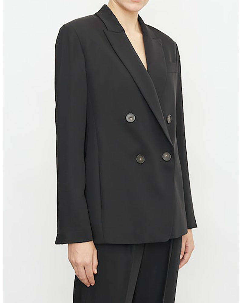 Crepe Suiting Blazer-Vince-Mercantile Portland