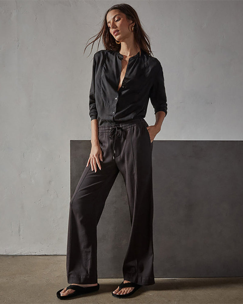 Relaxed Twill Pant-James Perse-Mercantile Portland