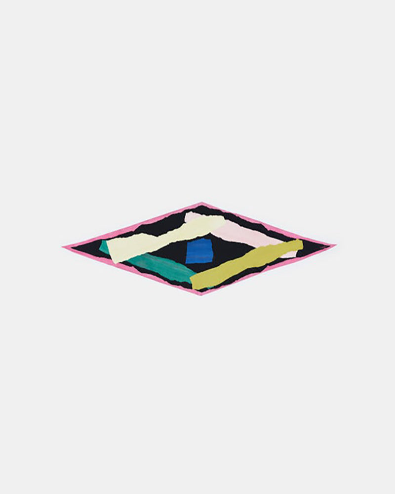 Papier Print Silk Scarf-Lafayette 148-Mercantile Portland