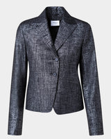 Wool Blend Blazer Jacket-Akris Punto-Mercantile Portland