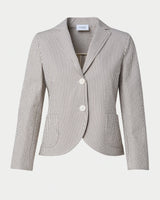 Seersucker Patch Pocket Blazer-Akris Punto-Mercantile Portland