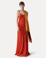 Slip Dress in Viscose Velvet-Forte Forte-Mercantile Portland