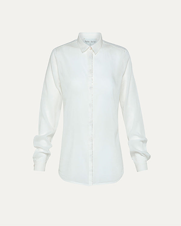 Embroidered Voile Shirt-Forte Forte-Mercantile Portland
