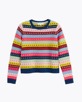 Multicolor Wool-Cashmere Stripe Sweater-Chinti & Parker-Mercantile Portland