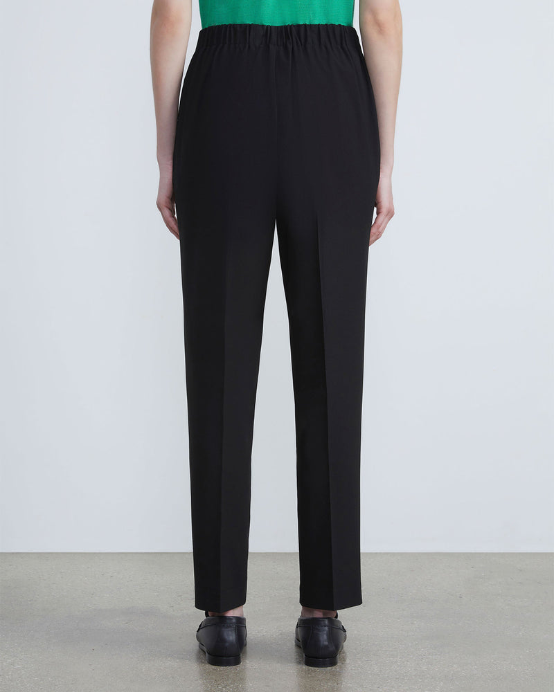 Fluid Crepe Bridger Pull-On Pant-Lafayette 148-Mercantile Portland