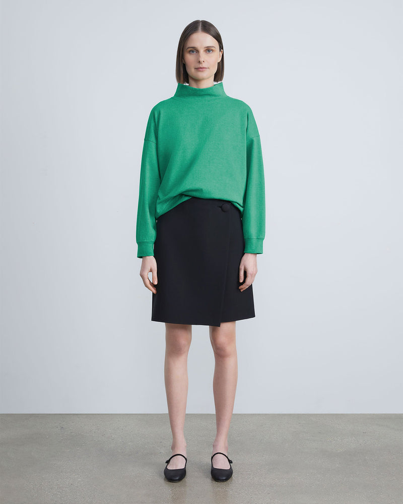 Ballet Studio Mock Turtleneck-Lafayette 148-Mercantile Portland