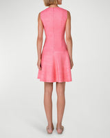 Paneled Zip-Front Sleeveless Silk Dress-Akris Punto-Mercantile Portland