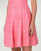 Paneled Zip-Front Sleeveless Silk Dress-Akris Punto-Mercantile Portland