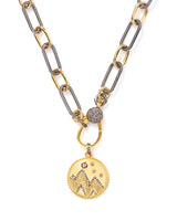 Mixed Metal Paula Chain Necklace-Paula Rosen-Mercantile Portland