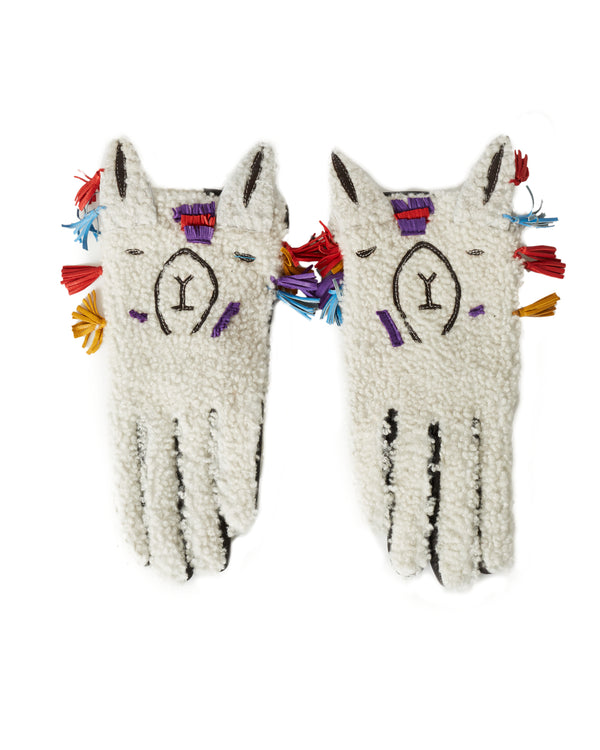Lama Silk Lining Texting Gloves-Agnelle-Mercantile Portland