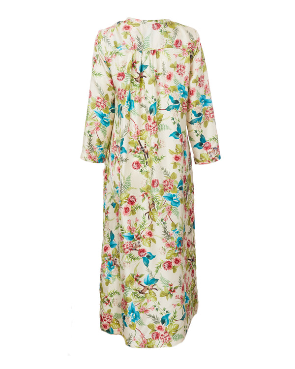 Printed Silk Twill Dress-Momoni-Mercantile Portland