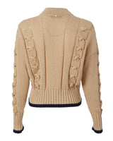 Zip Tipped Cardigan-Lorena Antoniazzi-Mercantile Portland