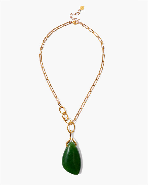 Jade Tableau Pendant Necklace-Chan Luu-Mercantile Portland