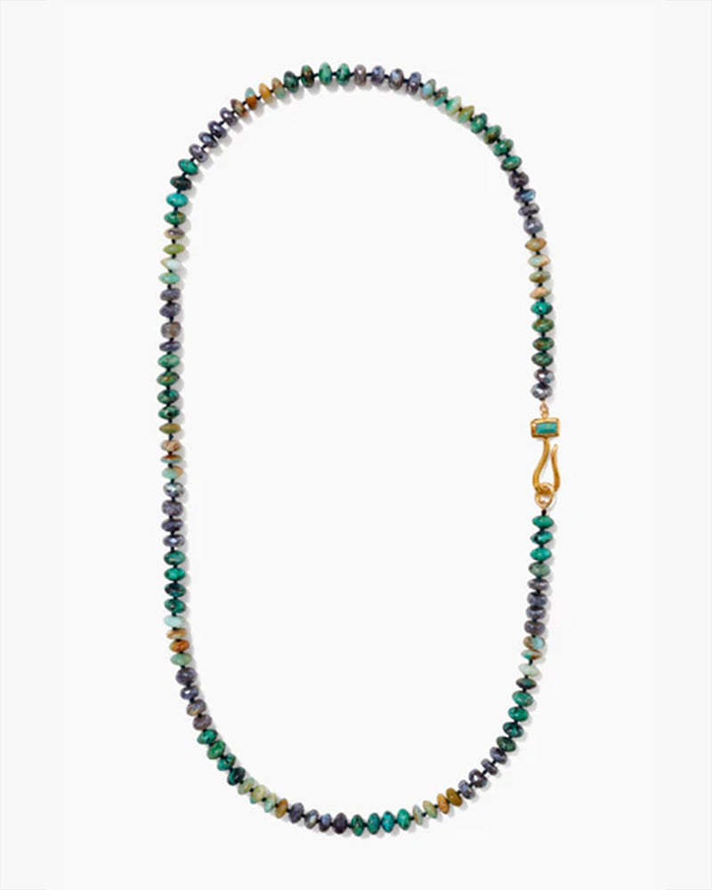Turquoise Mix Grand Odyssey Necklace-Chan Luu-Mercantile Portland