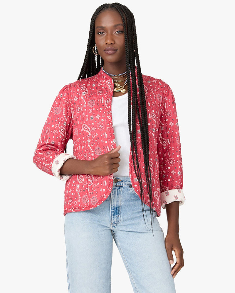 Bandana Jaymie Quilted Jacket-Xirena-Mercantile Portland